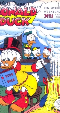 Donald Duck - Dutch Weekblad - Issue 01 - 1958 - Dutch