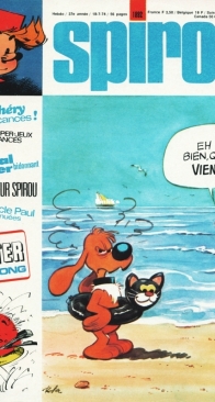 Le Journal de Spirou 1892 - Dupuis 1974 - French