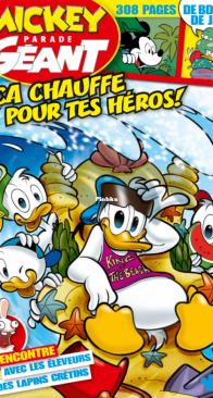 Mickey Parade Géant 347 - Hachette 2015 - French