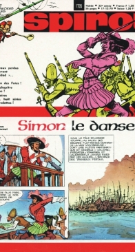 Le Journal de Spirou 1705 - Dupuis 1970 - French