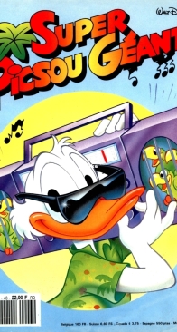Super Picsou Geant 043 -  Hachette 1991 - French