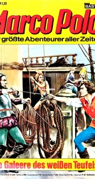 Marco Polo 23 (of 95) - Die Galeere des weissen Teufels - Bastei - German