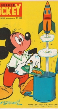 Le Journal de Mickey 1080 - Hachette 1973 - French