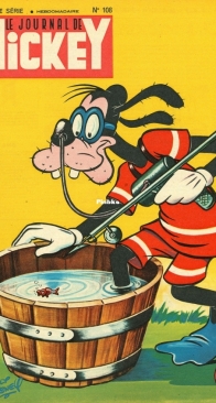 Le Journal de Mickey 0108 - Hachette 1954 - French