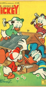 Le Journal de Mickey 0482 - Hachette 1961 - French