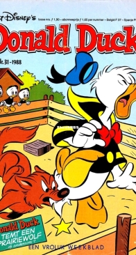 Donald Duck - Dutch Weekblad - Issue 31 - 1988 - Dutch