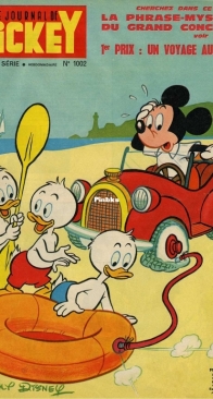 Le Journal de Mickey 1002 - Hachette 1971 - French