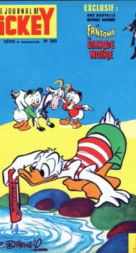 Le Journal de Mickey 0845 - Hachette 1968 - French