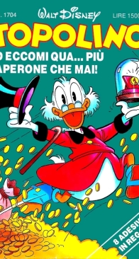 Topolino 1704 - Mondadori 1988 - Italian