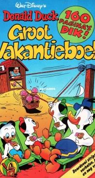 Donald Duck Vakantieboek 1986 - Dutch