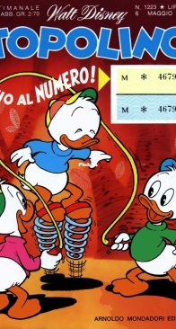 Topolino 1223 - Mondadori 1979 - Italian