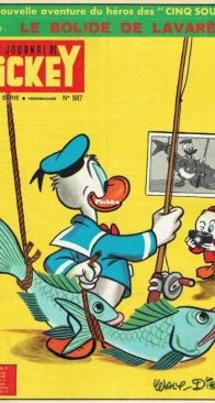 Le Journal de Mickey 0587 - Hachette 1963 - French