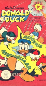 Donald Duck - Dutch Weekblad - Issue 53 - 1955 - Dutch