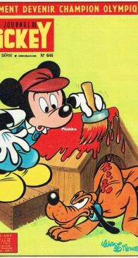Le Journal de Mickey 0646 - Hachette 1964 - French
