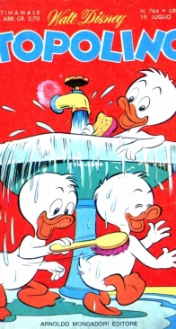 Topolino 0764 - Mondadori 1970 - Italian