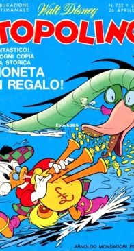 Topolino 0752 - Mondadori 1970 - Italian