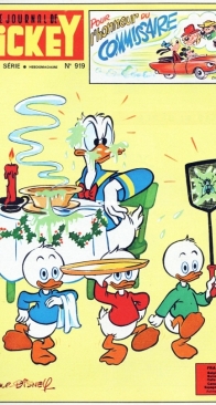 Le Journal de Mickey 0919 - Hachette 1970 - French