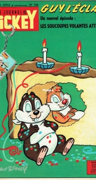 Le Journal de Mickey 0728 - Hachette 1966 - French