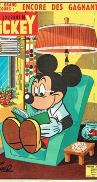 Le Journal de Mickey 0521 - Hachette 1962 - French