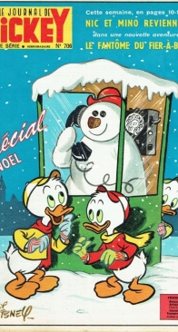 Le Journal de Mickey 0706 - Hachette 1965 - French