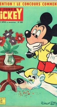 Le Journal de Mickey 0505 - Hachette 1962 - French