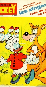 Le Journal de Mickey 1042 - Hachette 1972 - French