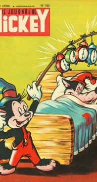 Le Journal de Mickey 0150 - Hachette 1955 - French