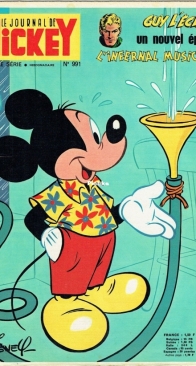 Le Journal de Mickey 0991 - Hachette 1971 - French