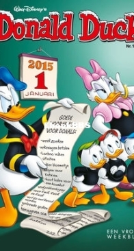 Donald Duck - Dutch Weekblad - Issue 01 - 2015 - Dutch