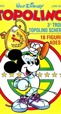 Topolino 1853 - Mondadori 1991 - Italian