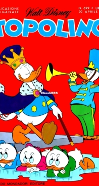 Topolino 0699 - Mondadori 1969 - Italian