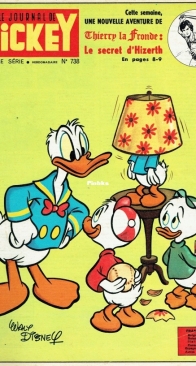 Le Journal de Mickey 0738 - Hachette 1966 - French