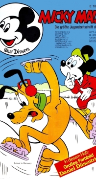 Micky Maus 1972 - 04 - Ehapa - German