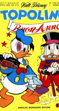 Topolino 1153 - Mondadori 1978 - Italian