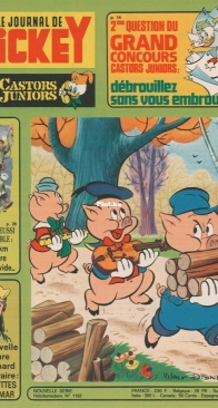 Le Journal de Mickey 1192 - Hachette 1975 - French