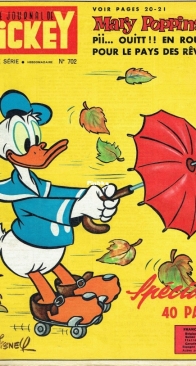 Le Journal de Mickey 0702 - Hachette 1965 - French