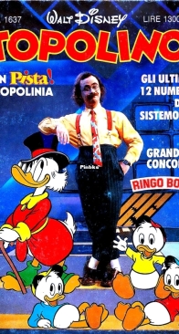 Topolino 1637 - Mondadori 1987 - Italian