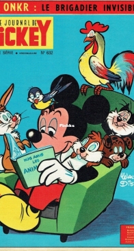 Le Journal de Mickey 0632 - Hachette 1964 - French