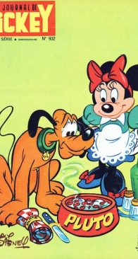 Le Journal de Mickey 0932 - Hachette 1970 - French
