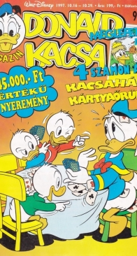 Donald Kacsa 1997.16 - Egmont 1997 - Hungarian