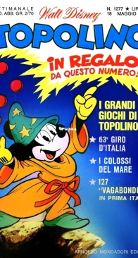 Topolino 1277 - Mondadori 1980 - Italian