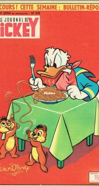 Le Journal de Mickey 0510 - Hachette 1962 - French