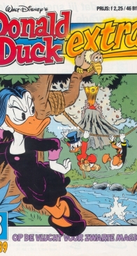 Donald Duck Extra - Op De Vlucht Voor Zwarte Magica - Issue 03 - Oberon B.V. 1989 - Dutch
