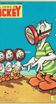 Le Journal de Mickey 0530 - Hachette 1962 - French