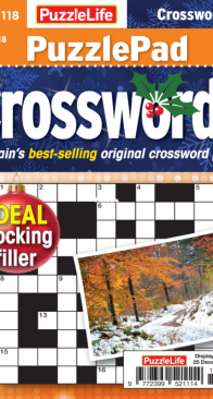 PuzzleLife PuzzlePad Crosswords - Issue 118 - December 2025 - English