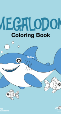 Megalodon - Coloring Book - Monkey Pen -  English