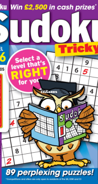 PuzzleLife Sudoku Tricky - Issue 105 - March 2025 - English