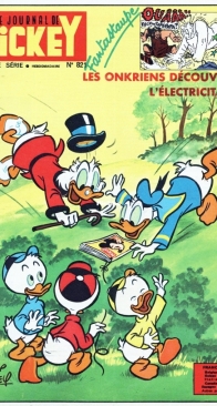 Le Journal de Mickey 0821 - Hachette 1968 - French
