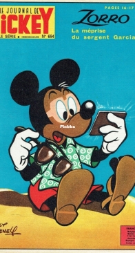 Le Journal de Mickey 0694 - Hachette 1965 - French