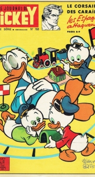 Le Journal de Mickey 0768 - Hachette 1967 - French